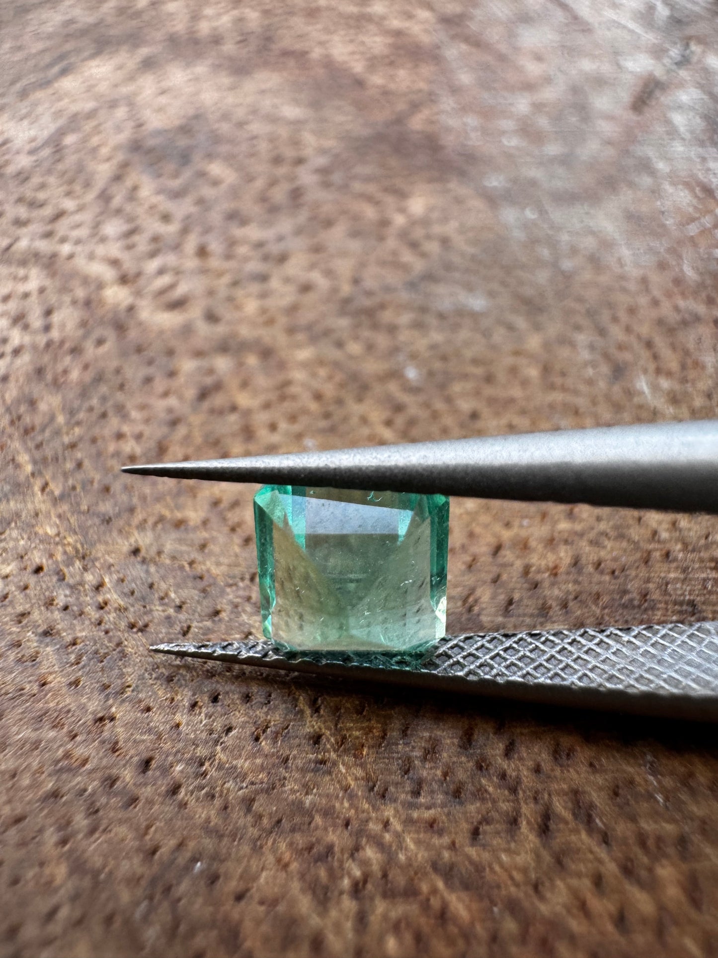 0.65ct Emerald Cut Colombian Emerald (Certified Gemstone)