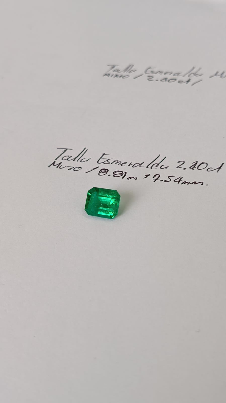 2.40ct Colombian Emerald