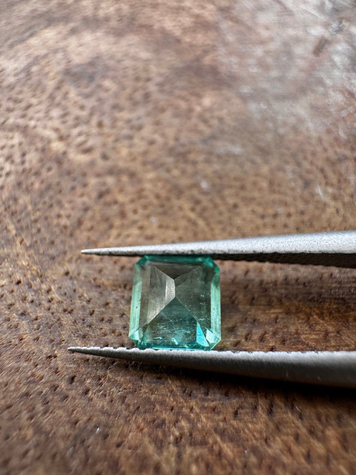 0.65ct Emerald Cut Colombian Emerald (Certified Gemstone)