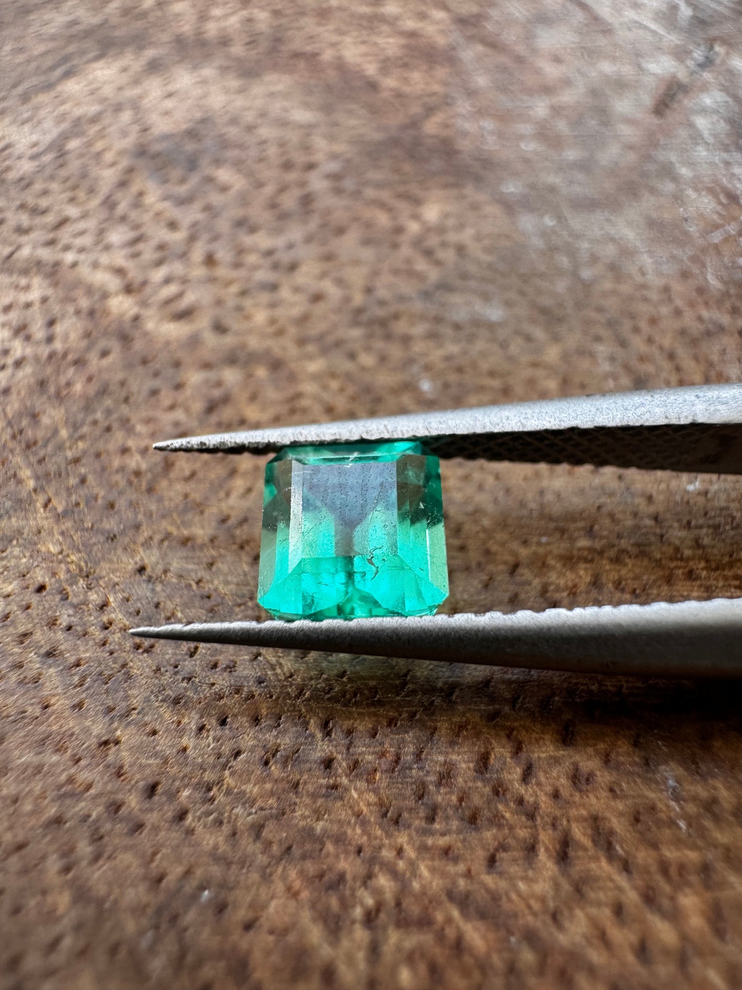 0.65ct Emerald Cut Colombian Emerald (Certified Gemstone)