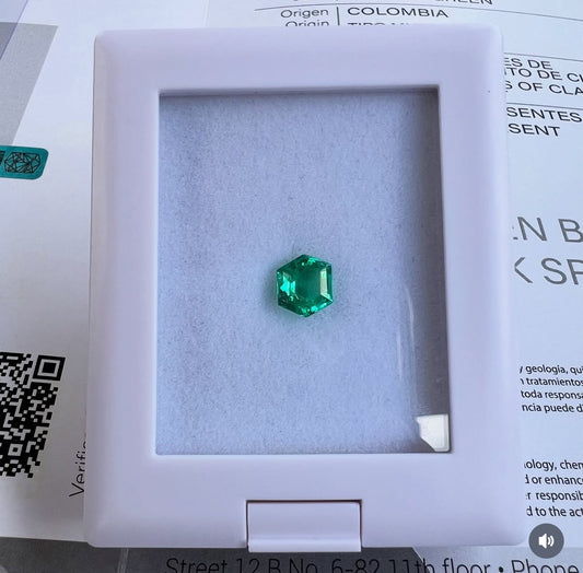 No Oil Muzo Colombian Emerald 2.30cts