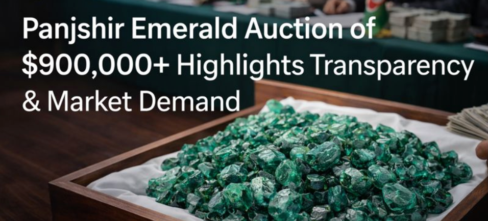 Panjshir Emeralds Sell for $900,000+ at Auction