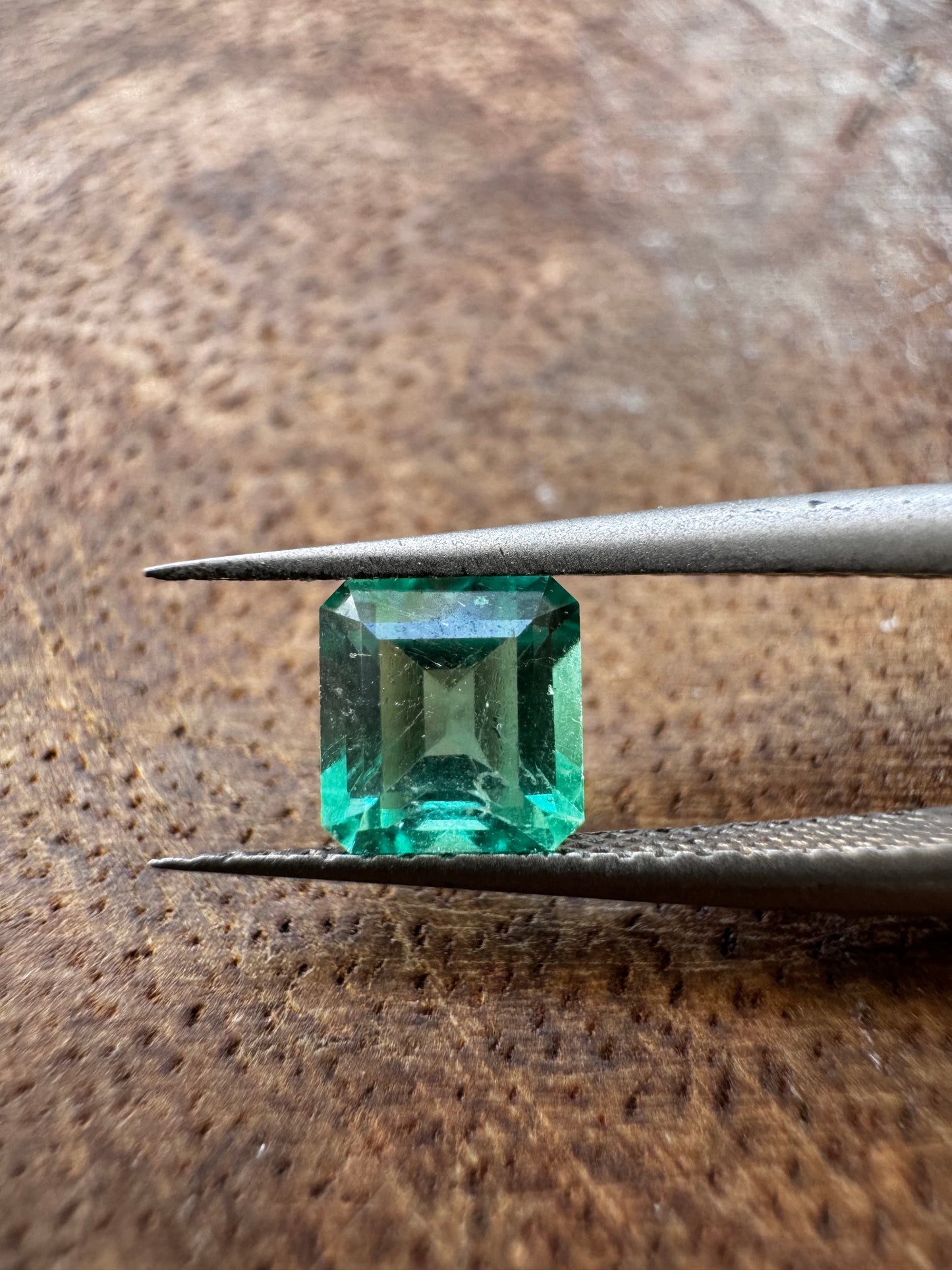 0.65ct Emerald Cut Colombian Emerald (Certified Gemstone)