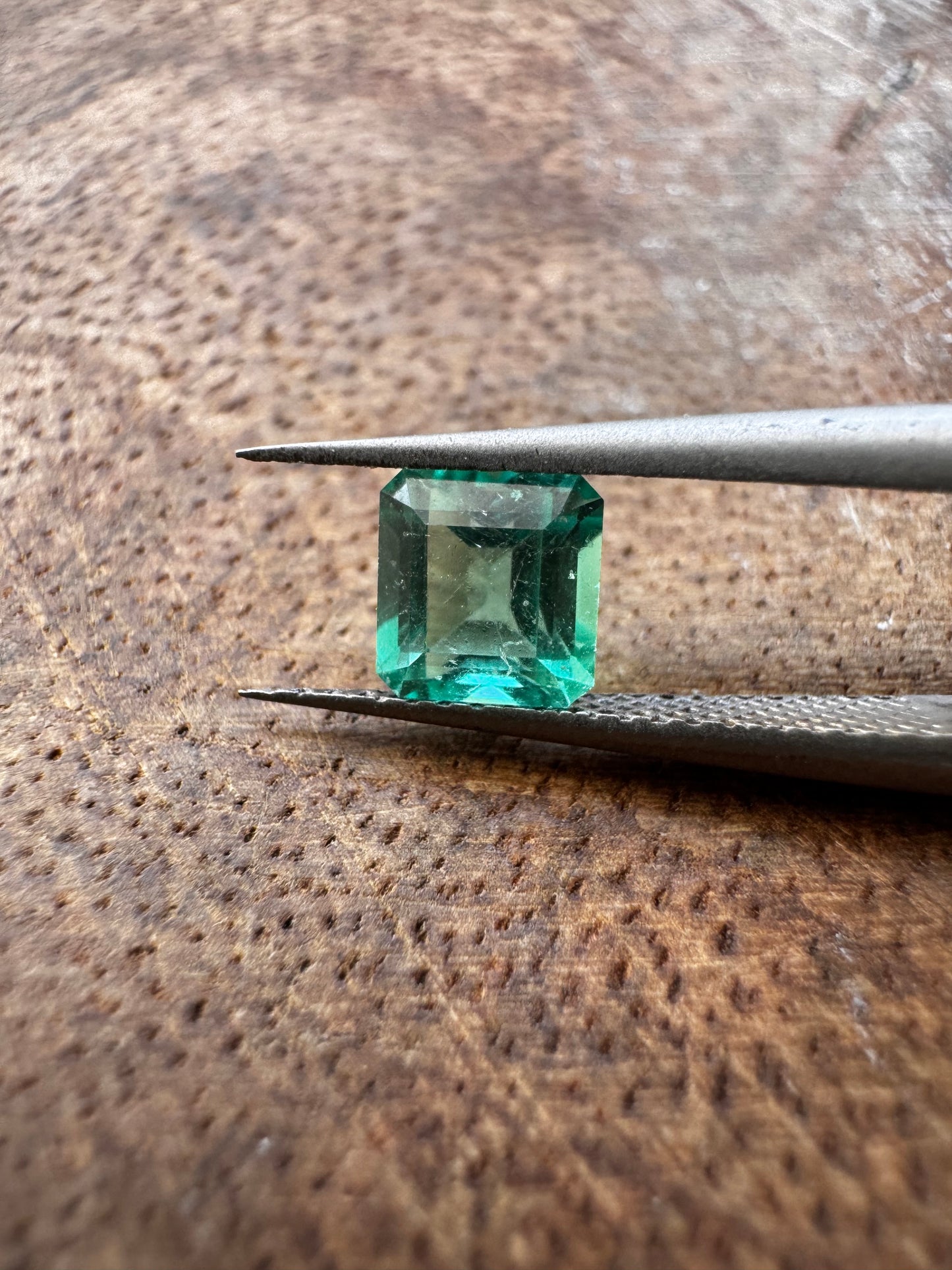 0.65ct Emerald Cut Colombian Emerald (Certified Gemstone)