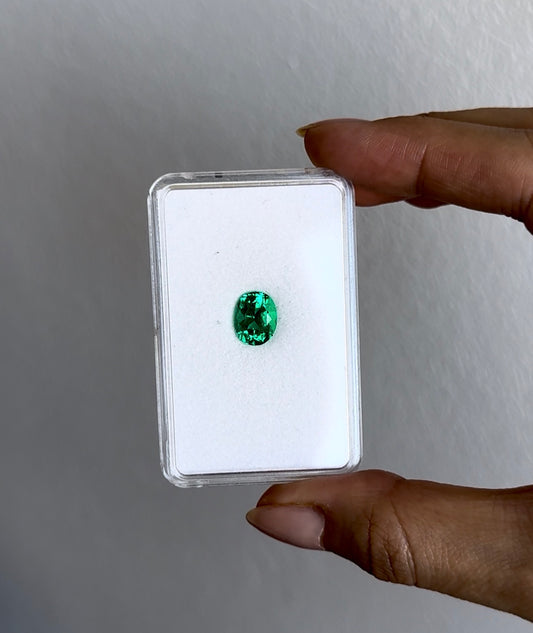 2.74ct Colombian Emerald – GRS - Muzo Green