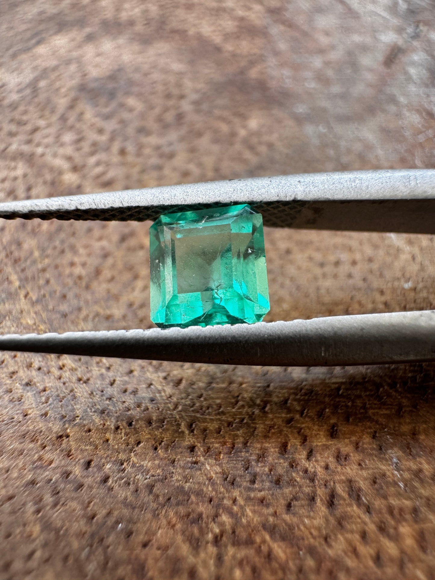 0.65ct Emerald Cut Colombian Emerald (Certified Gemstone)