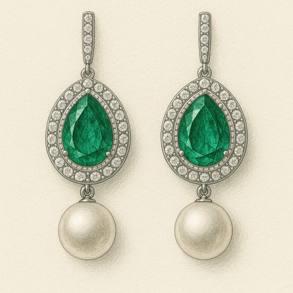 Custom Emerald Jewellery
