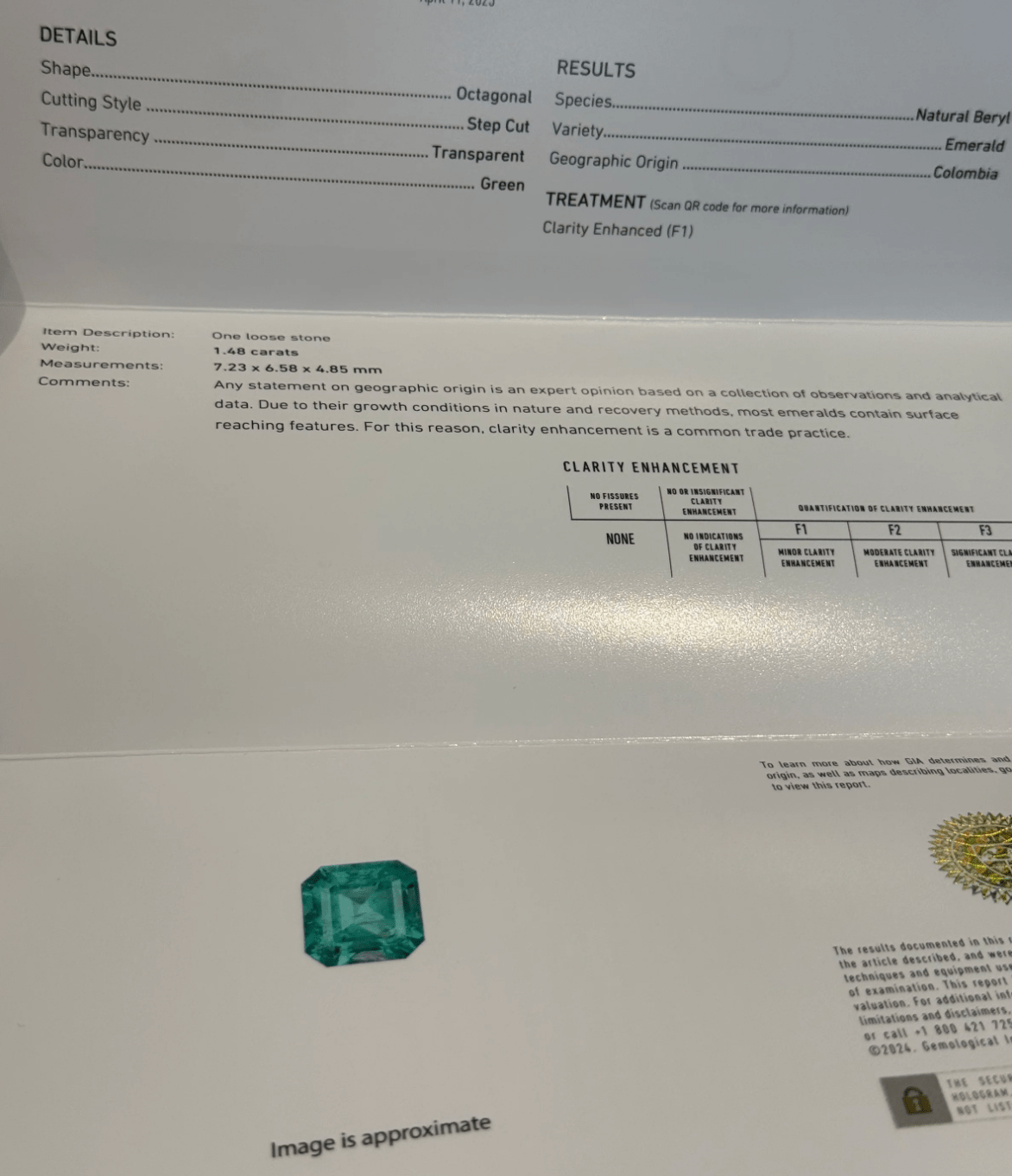 Handcrafted Leto Lama Emerald Cigar Ring