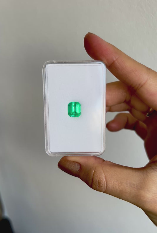 2.79ct Colombian Emerald – GRS Certified